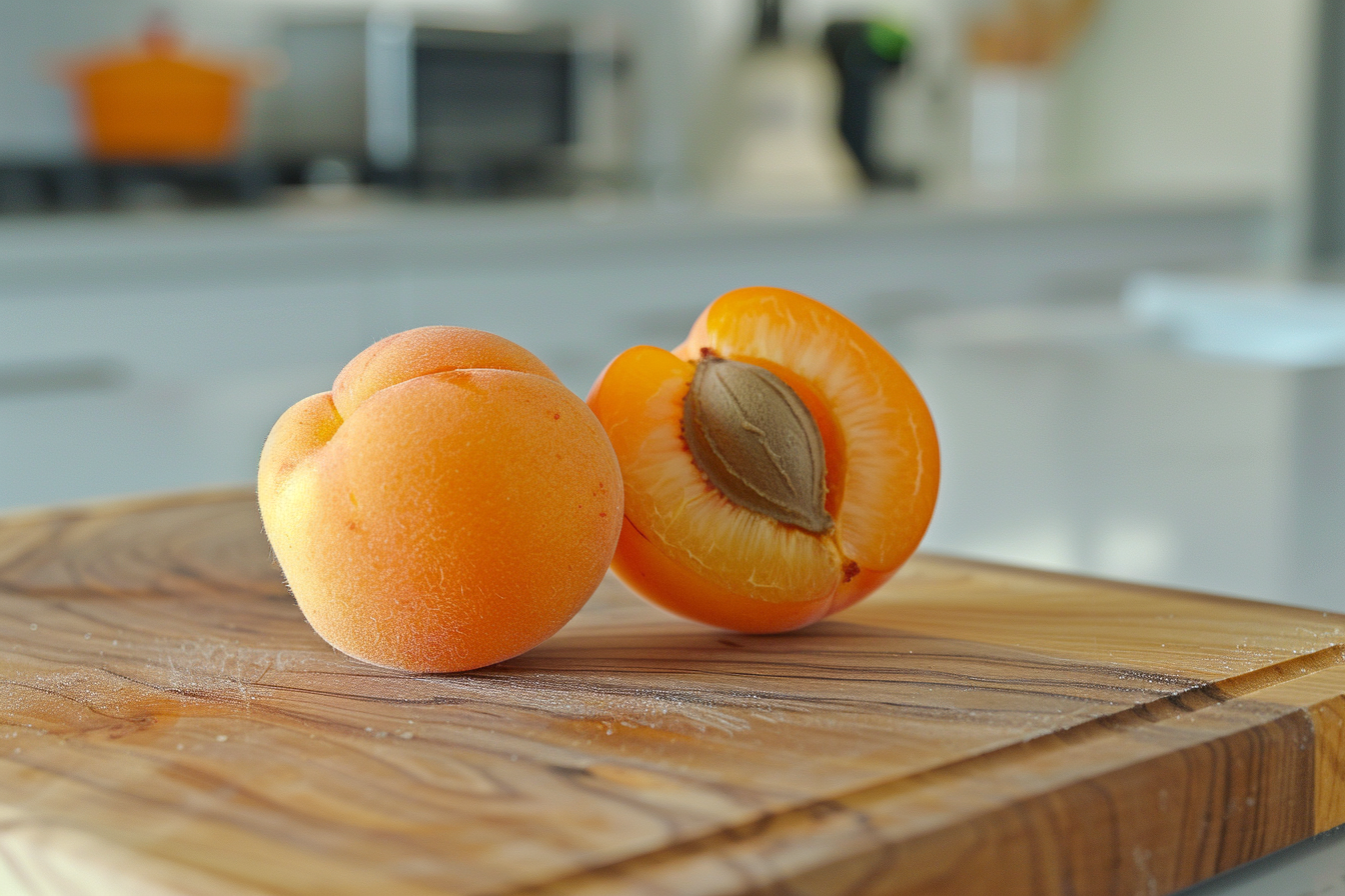 Image gratuite Abricot coupé en cuisine contemporaine 5