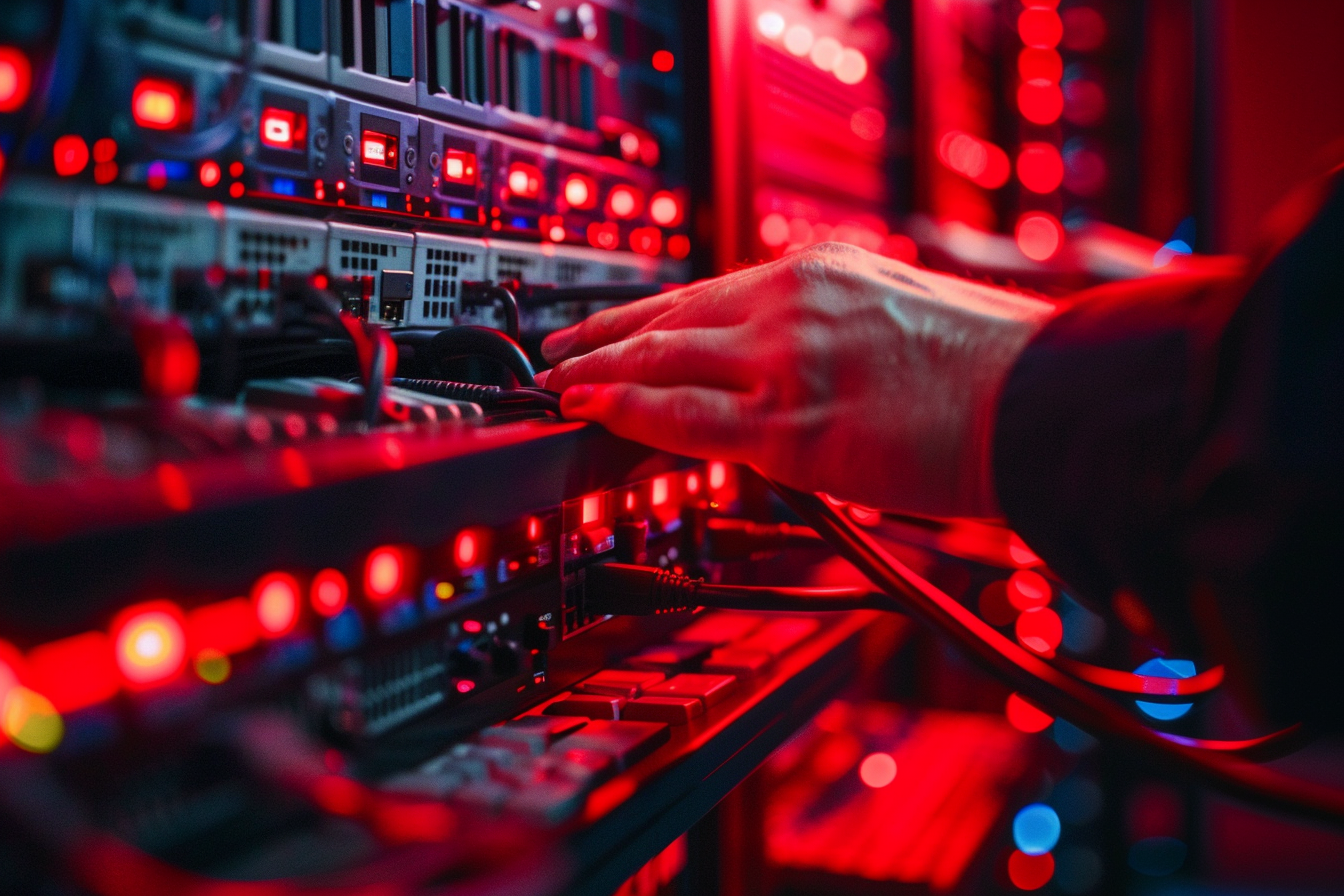 Image gratuite Administrateur système gérant les paramètres réseau 3