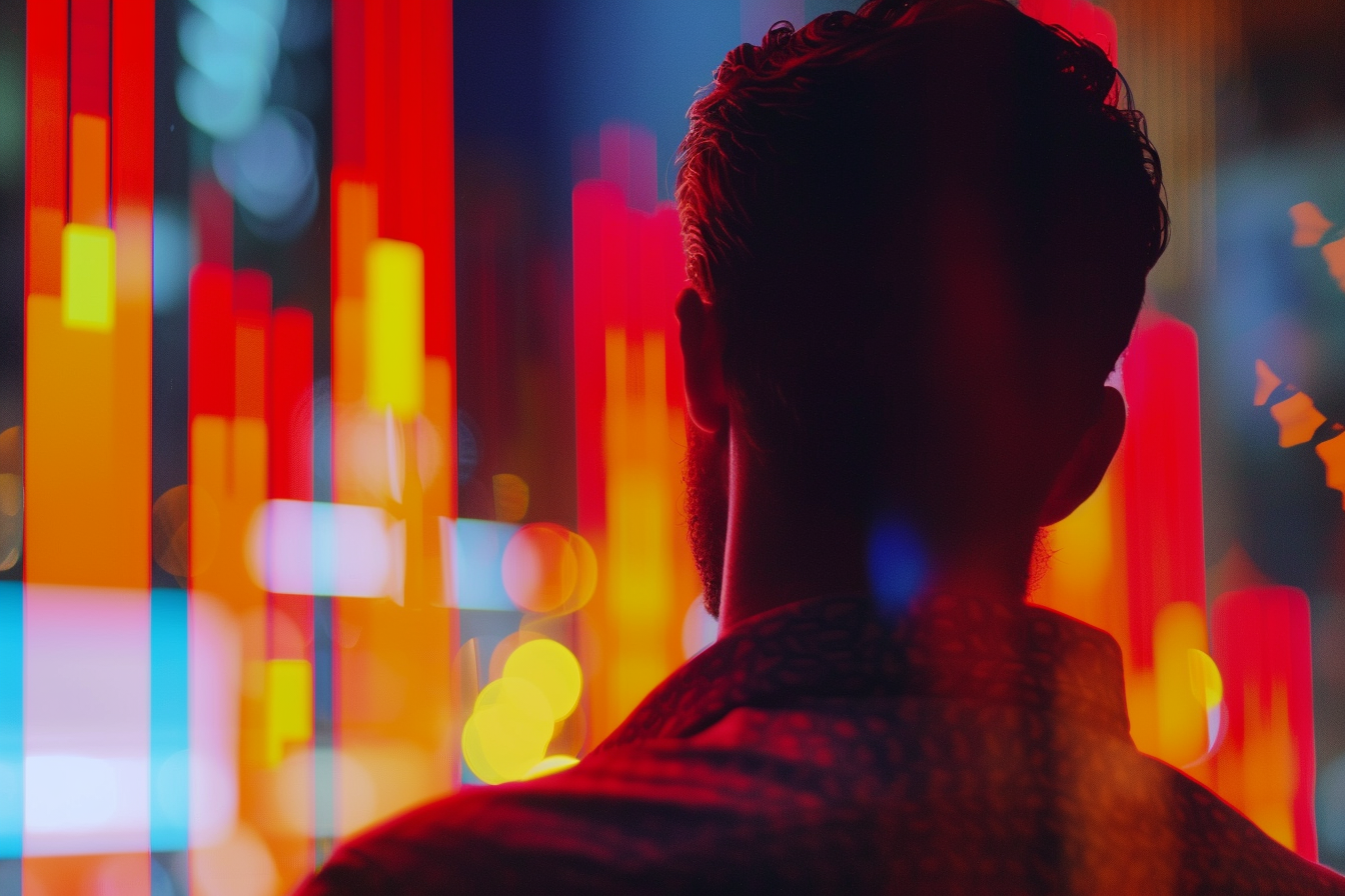 Image gratuite Analyste des risques évaluant le marché 1