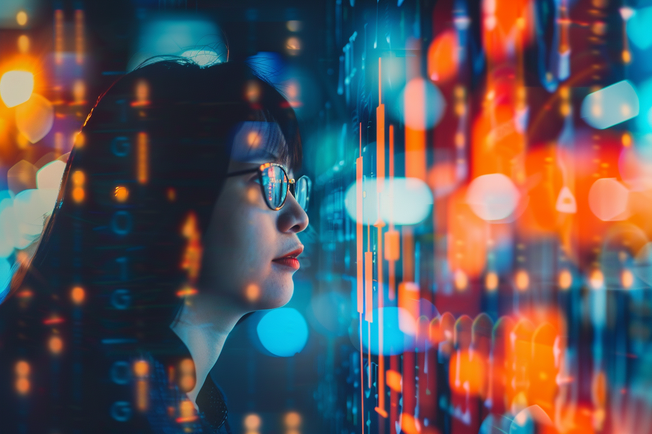 Image gratuite Analyste des risques évaluant le marché 2