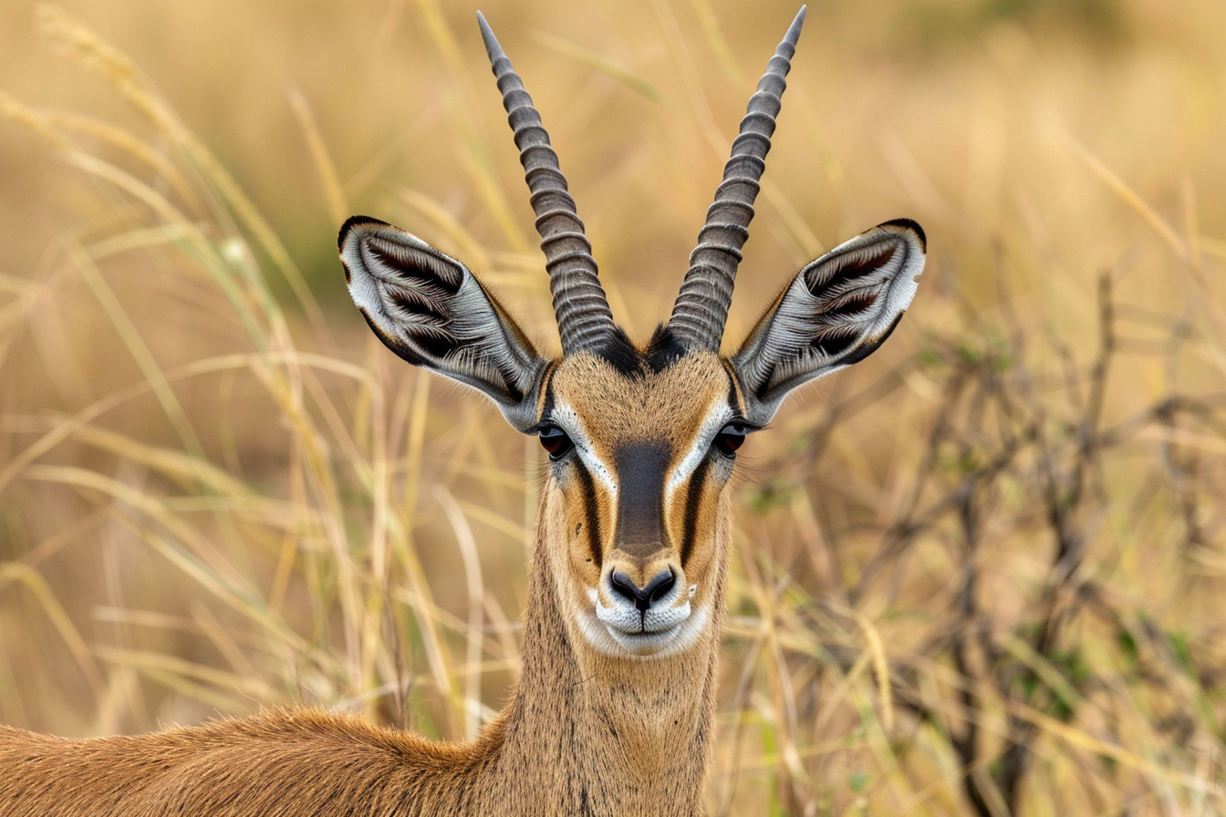 Image gratuite Antilope curieuse explorant paysage 4