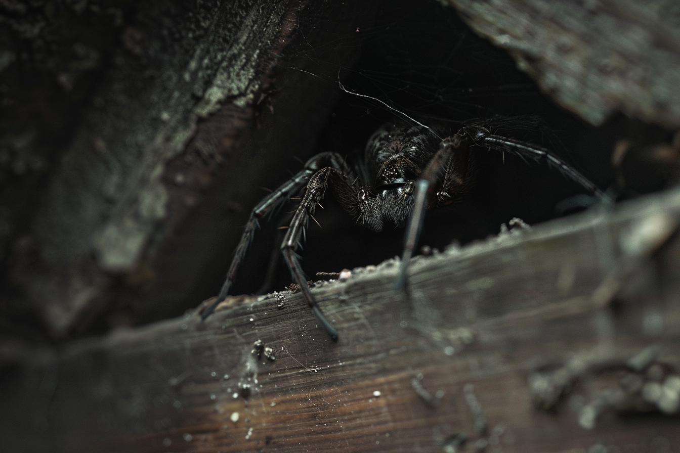 Image gratuite Araignée dans le grenier 1