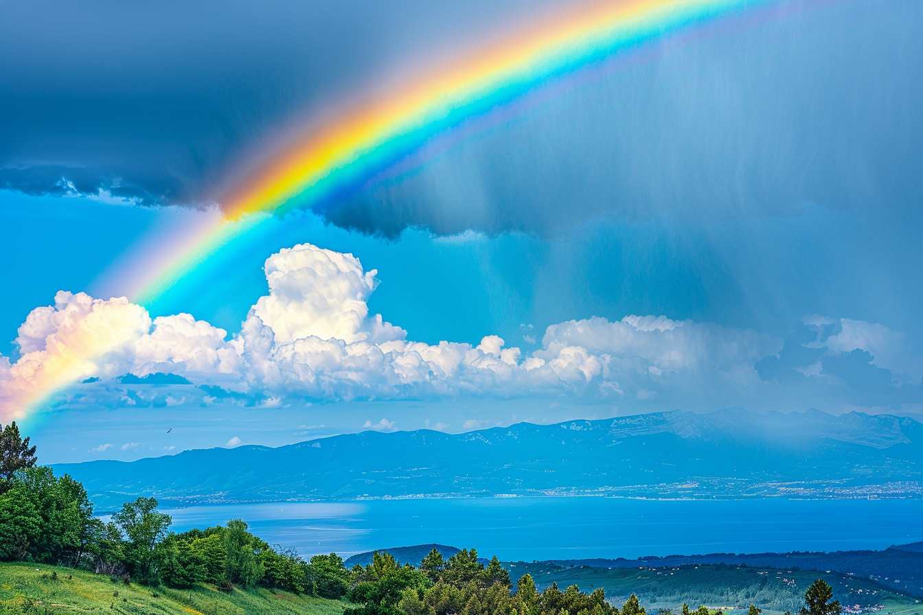 Image gratuite Arc-en-ciel vibrant 1