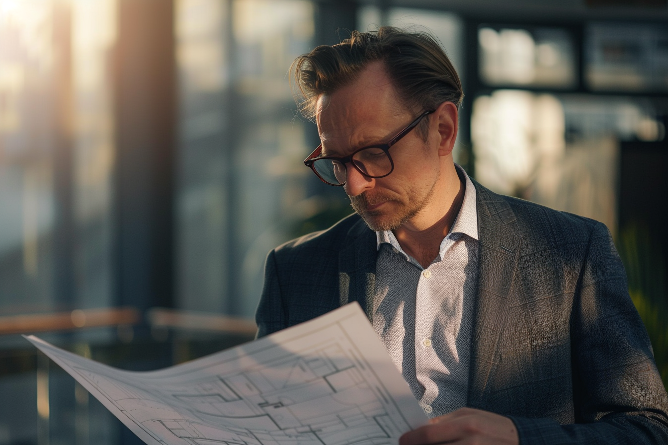 Image gratuite Architecte, fond flouté 1