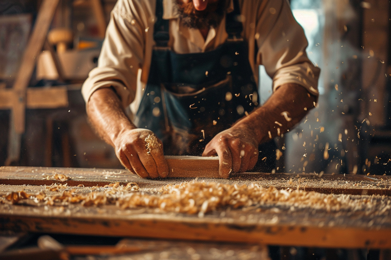 Image gratuite Artisan travaillant le bois 1