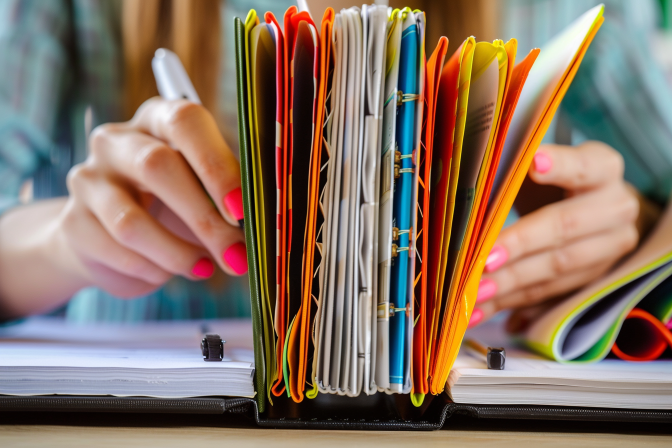 Image gratuite Assistant juridique organisant dossiers 2