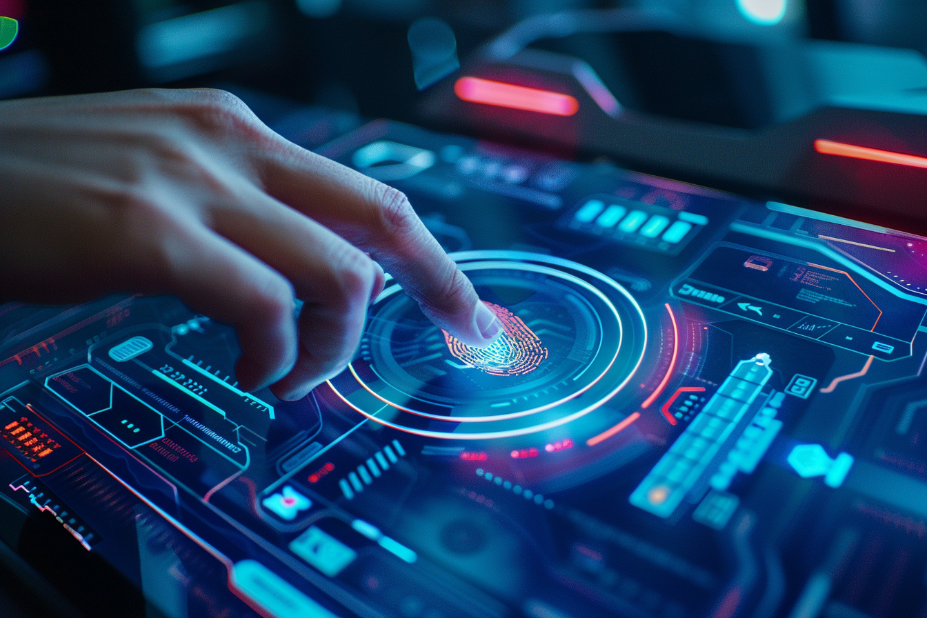 Image gratuite Authentification biométrique haute technologie 1