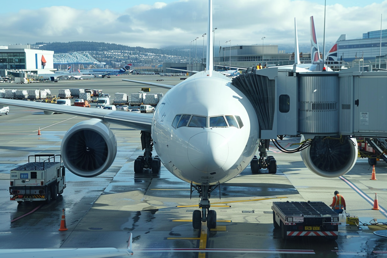 Image gratuite Avion à la porte 3