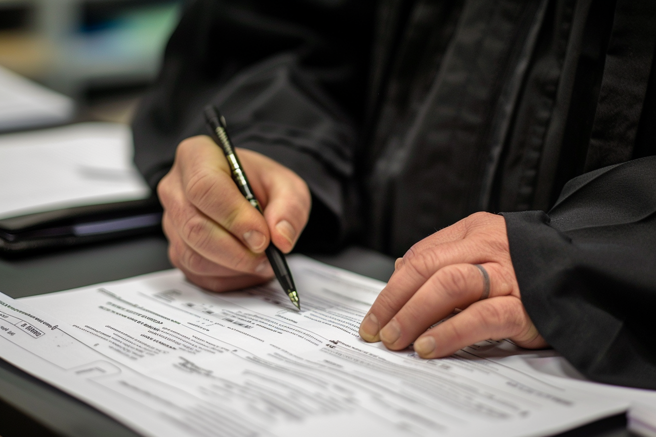 Image gratuite Avocat brevets examinant demande 2