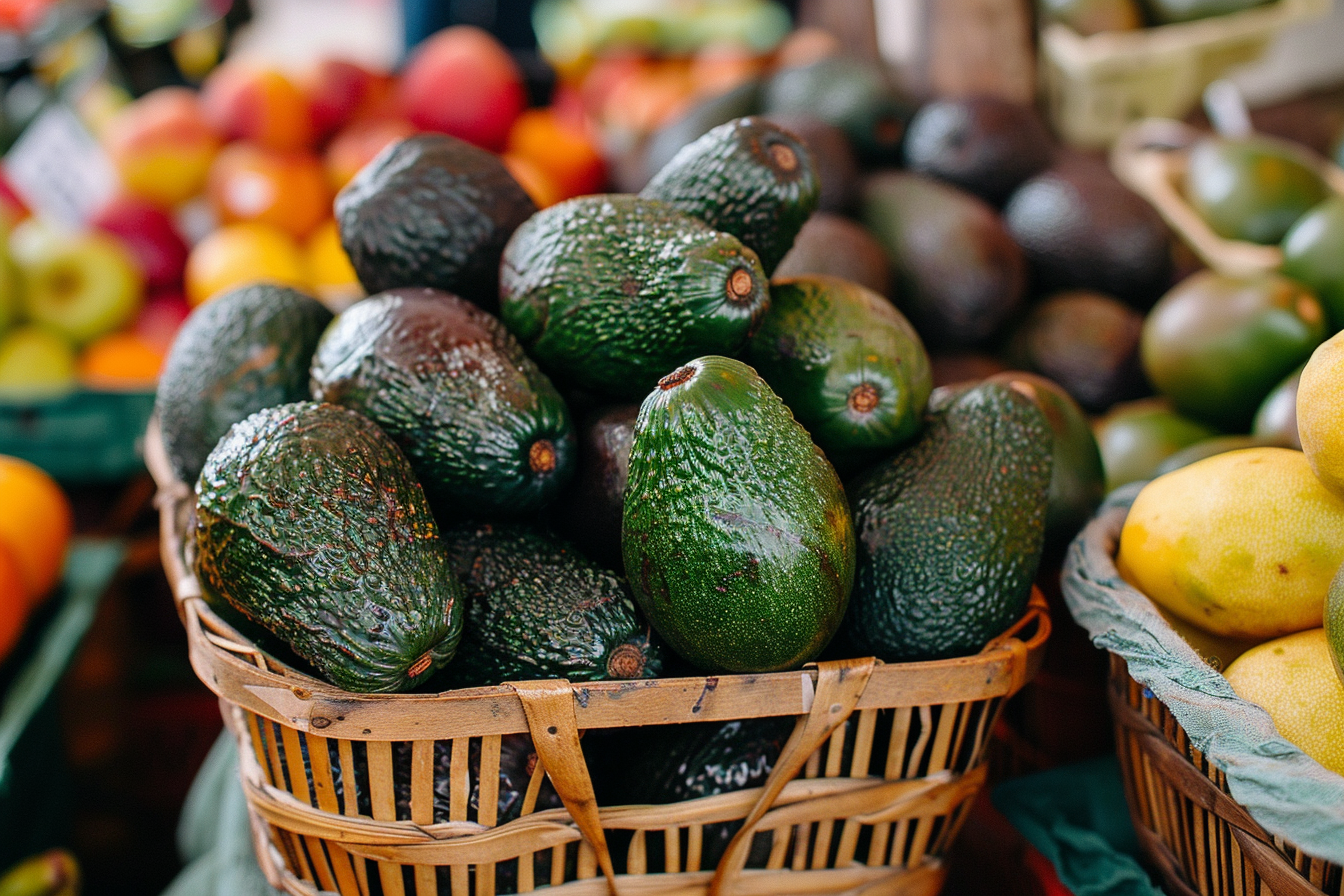 Image gratuite Avocats au marché local 2