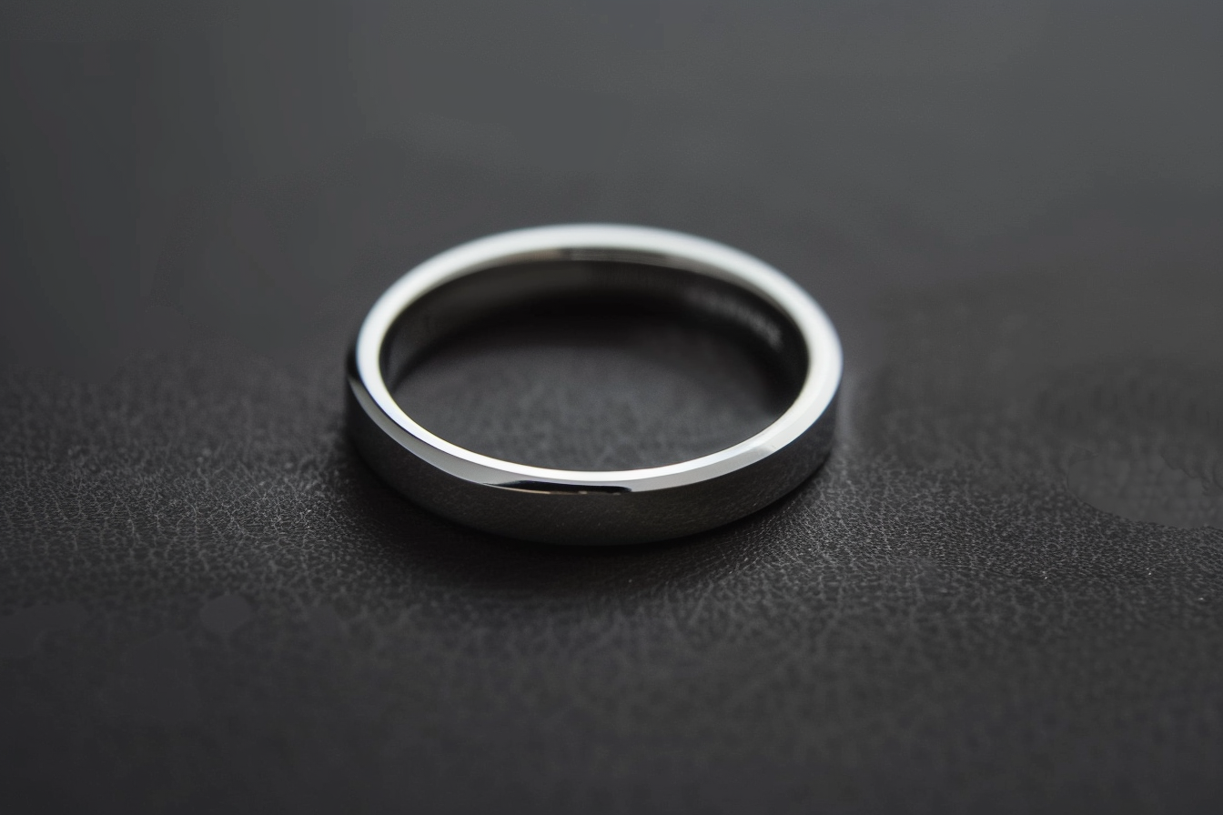 Image gratuite Bague or blanc minimaliste 1