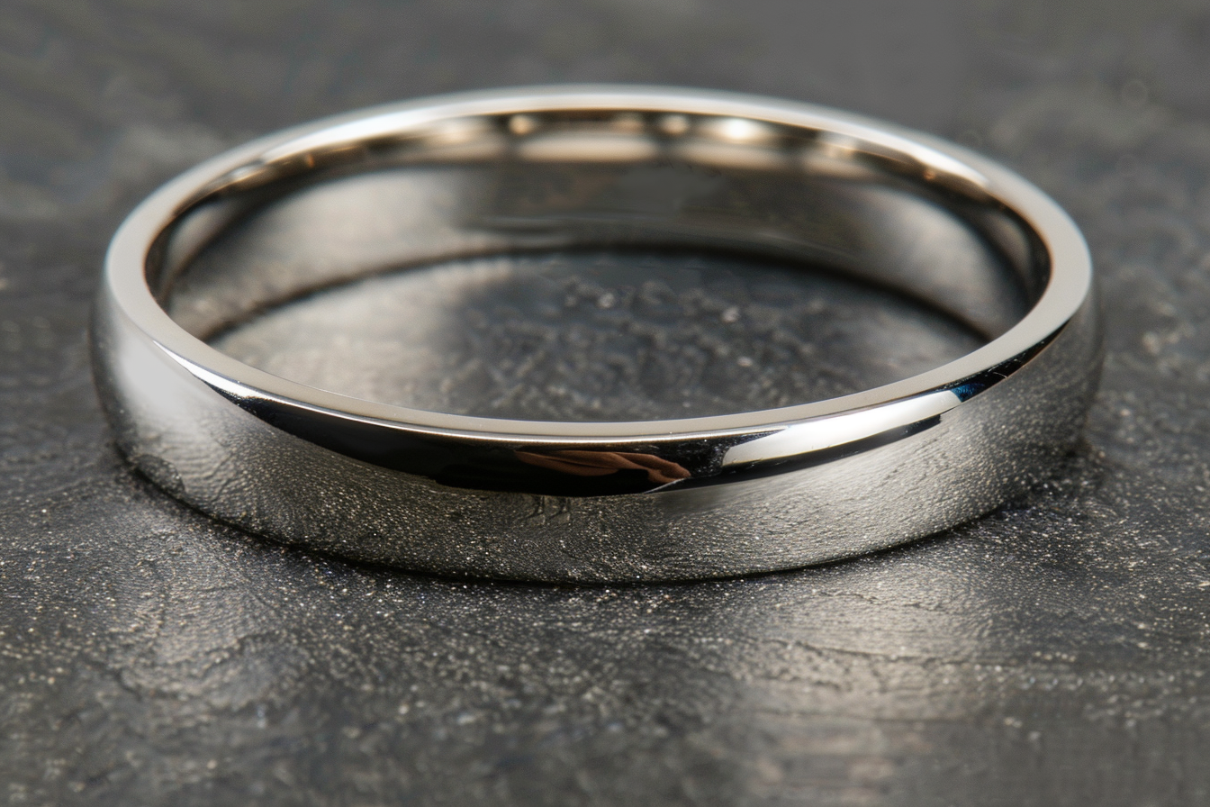 Image gratuite Bague platine moderne gravée 2