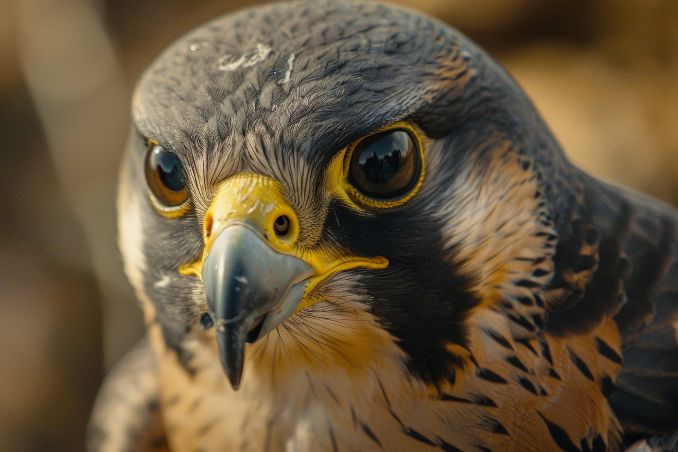 Image gratuite Bec et yeux de faucon 2