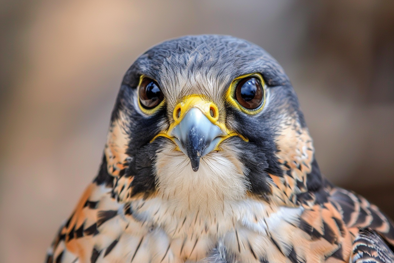 Image gratuite Bec et yeux de faucon 3