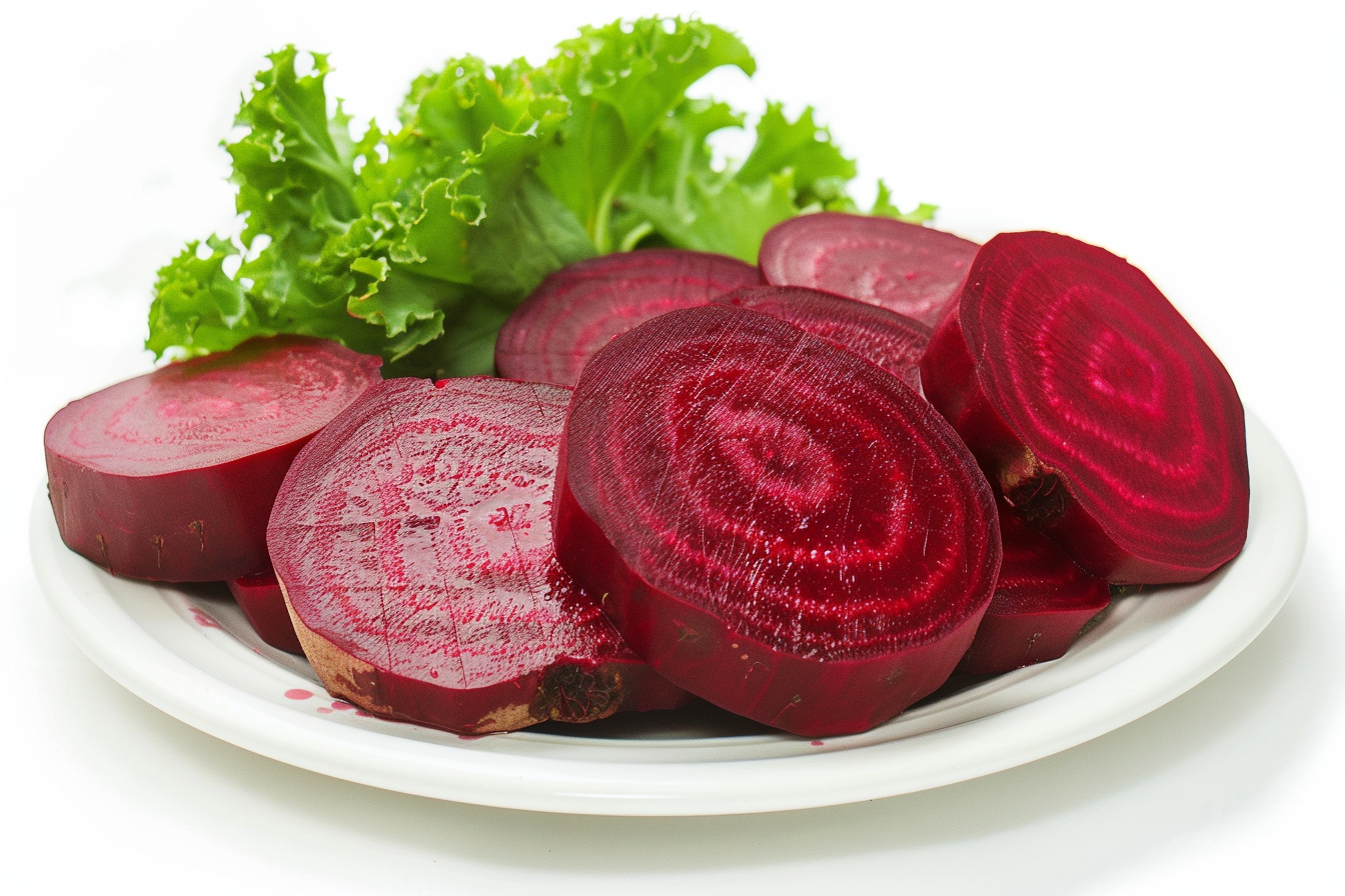 Image gratuite Betteraves sur assiette blanche 3