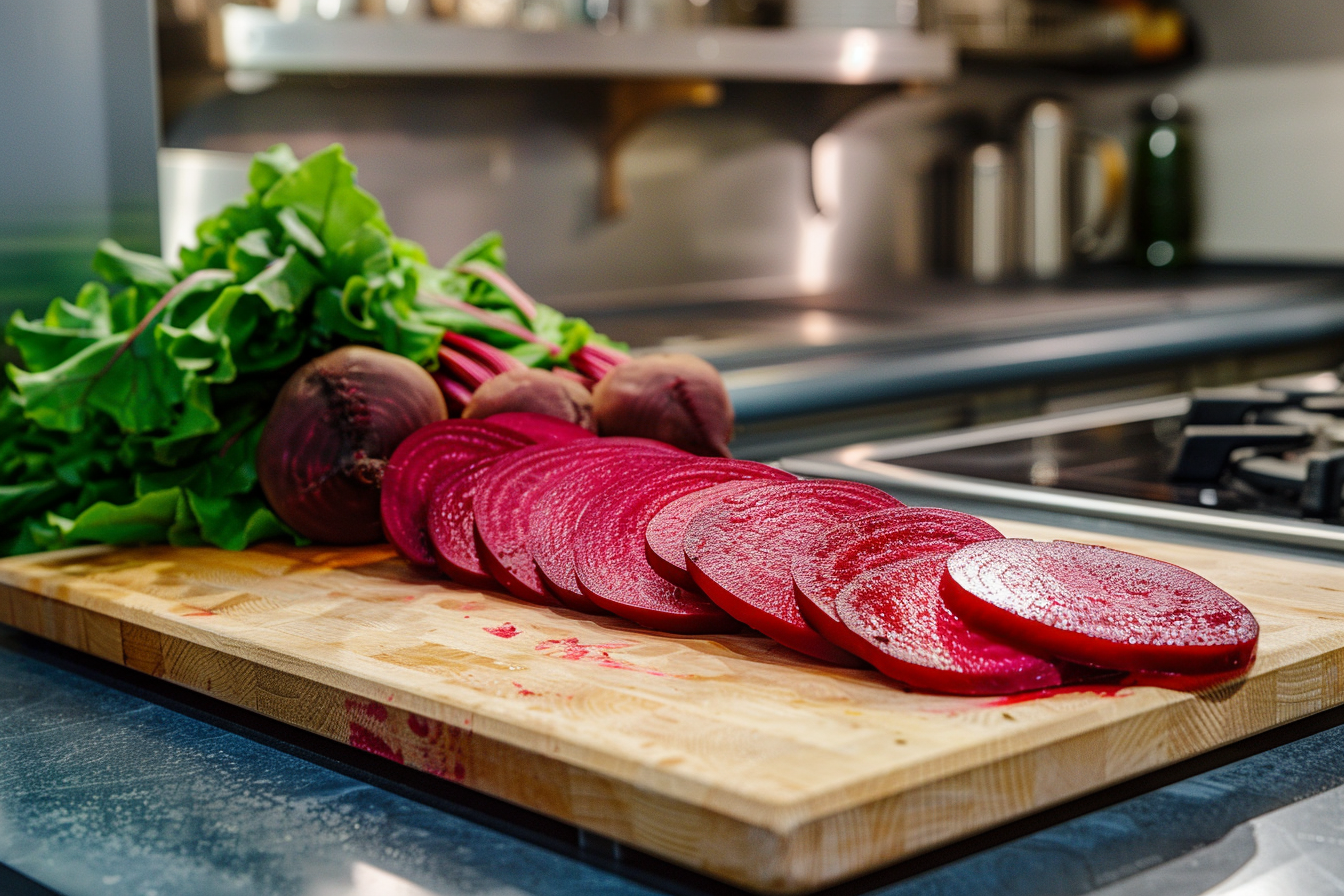 Image gratuite Betteraves tranchées en cuisine 2