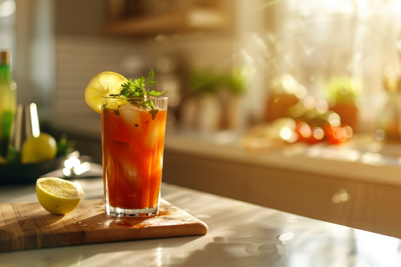 Image gratuite Bloody Mary en cuisine moderne 3
