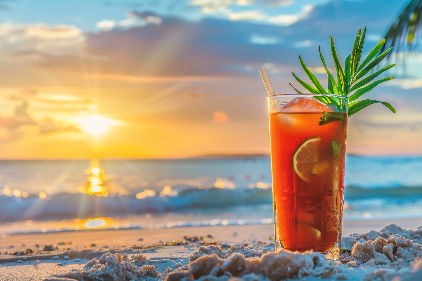 Image gratuite Bloody Mary sur une plage 3