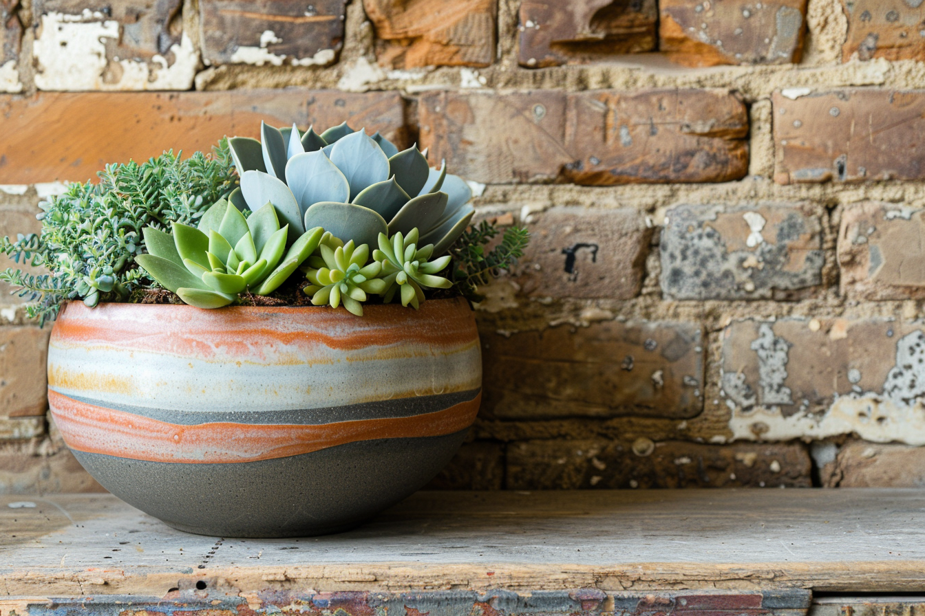 Image gratuite Bol céramique tons terreux 2