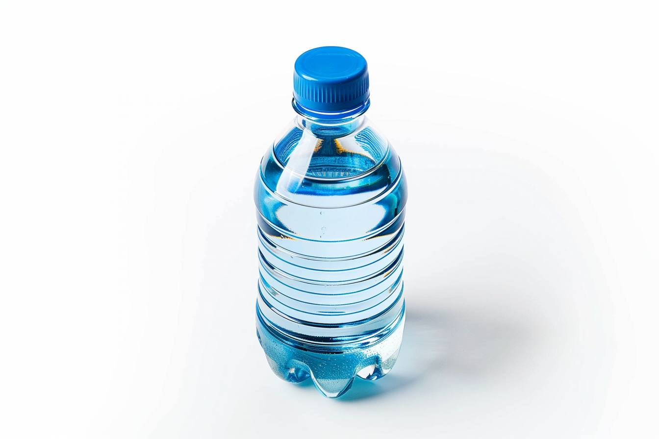 Image gratuite Bouteille d&rsquo;eau de source isolée 2