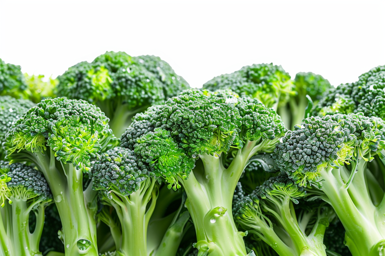 Image gratuite Brocoli avec gouttelettes d&rsquo;eau 2