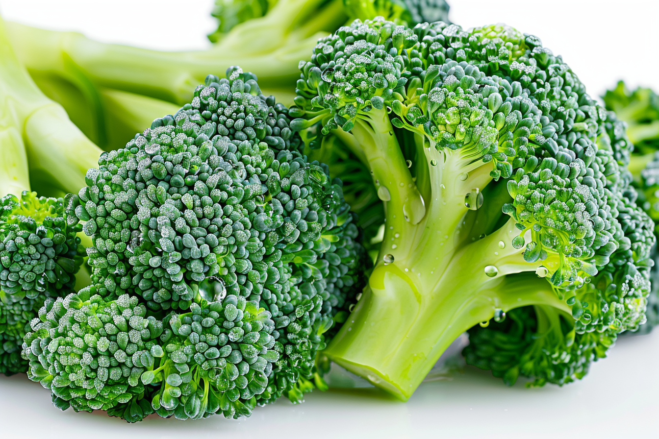 Image gratuite Brocoli avec gouttelettes d&rsquo;eau 3