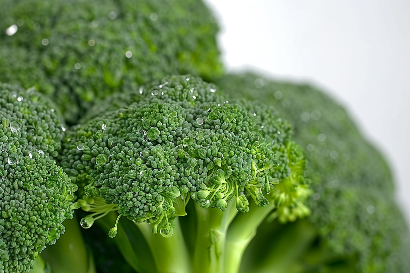 Image gratuite Brocoli avec gouttelettes d&rsquo;eau 4