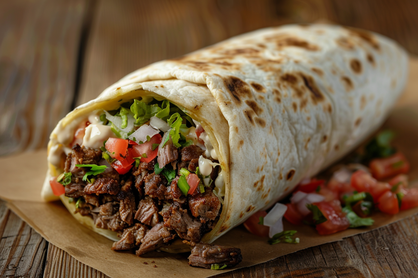 Image gratuite Burrito classique au boeuf 1