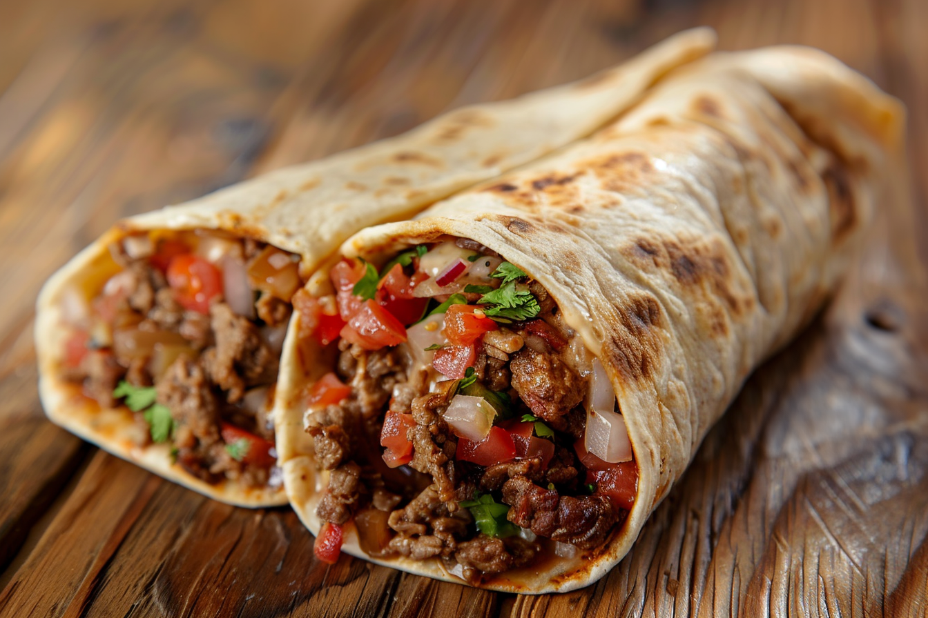 Image gratuite Burrito classique au boeuf 3