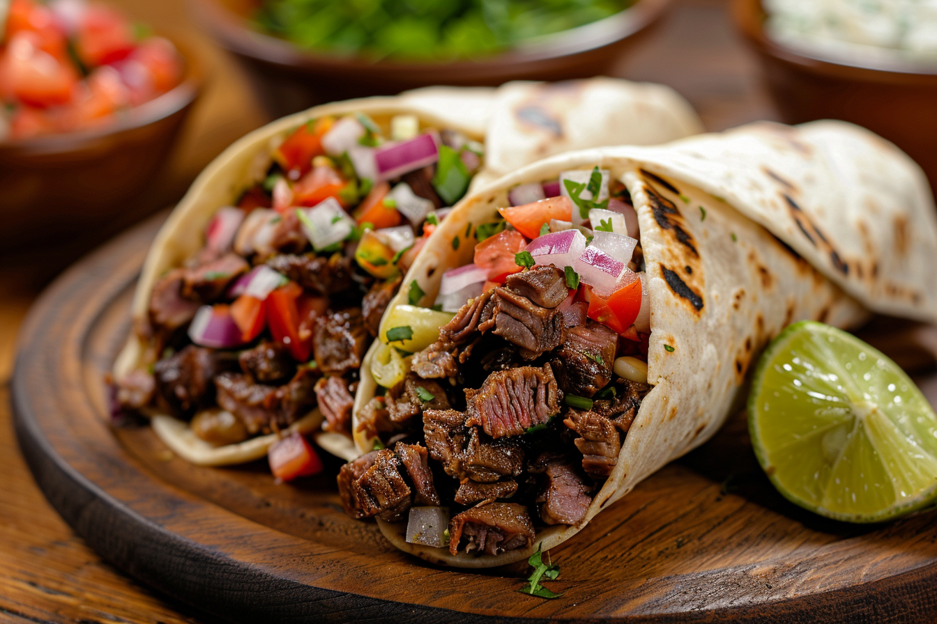 Image gratuite Burrito classique au boeuf 4