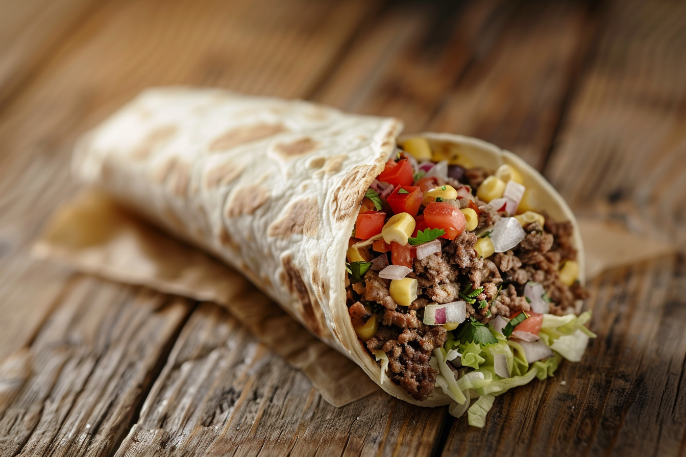 Image gratuite Burrito classique au boeuf 6