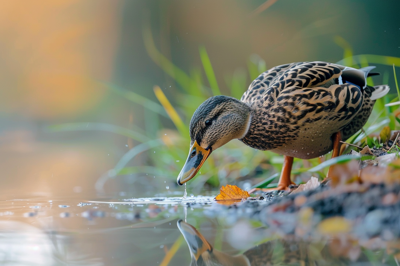 Image gratuite Canard et étang 2