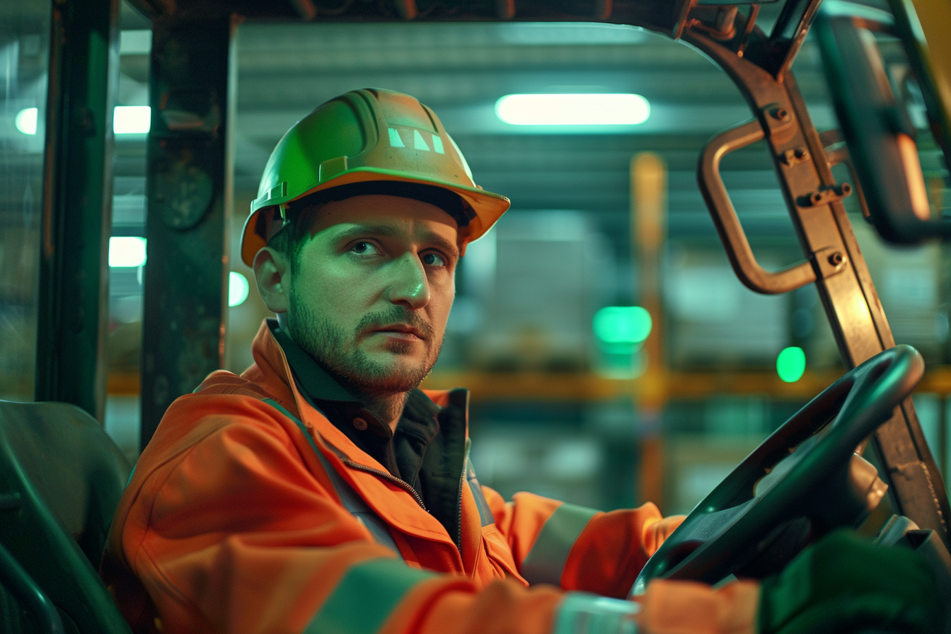 Image gratuite Cariste, fond vert 1