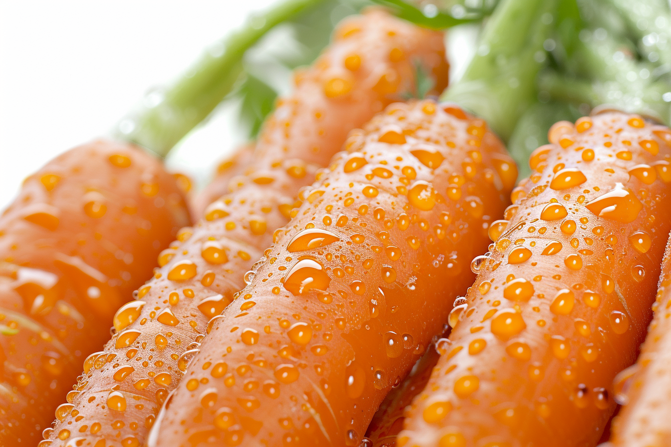Image gratuite Carottes avec gouttelettes d&rsquo;eau 1