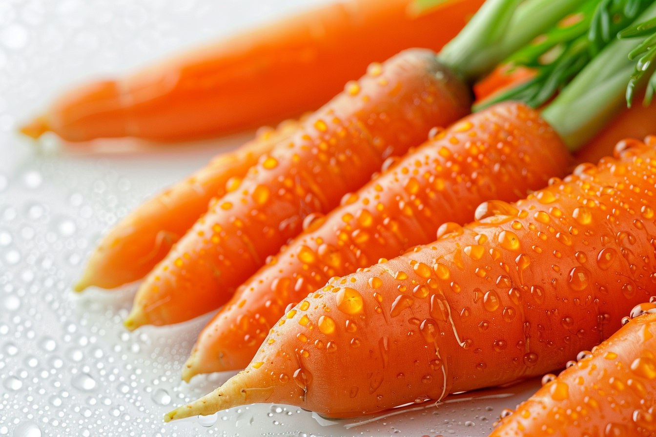 Image gratuite Carottes avec gouttelettes d&rsquo;eau 3