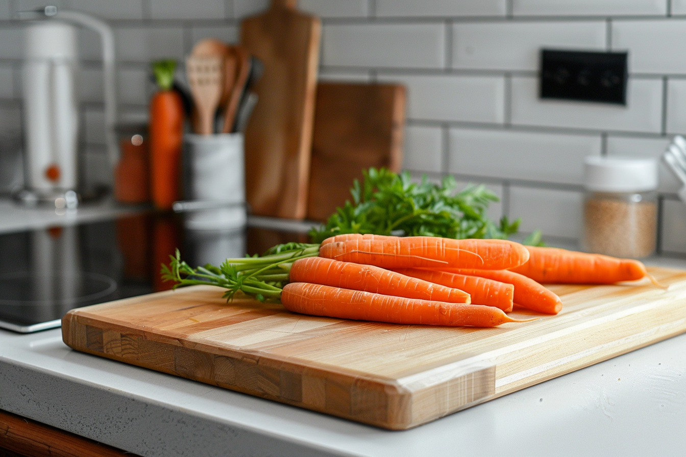 Image gratuite Carottes sur assiette blanche 2