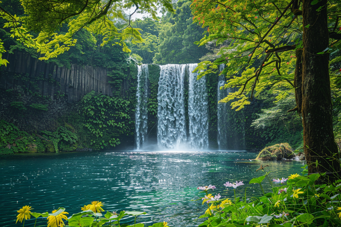 Image gratuite Cascade printanière 2