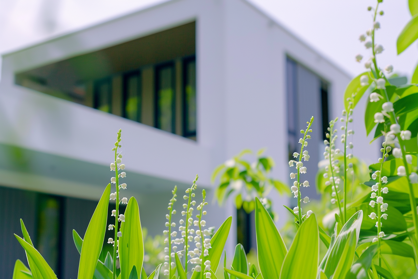 Image gratuite Célébrant fête Travail brin muguet décore maison moderne 3