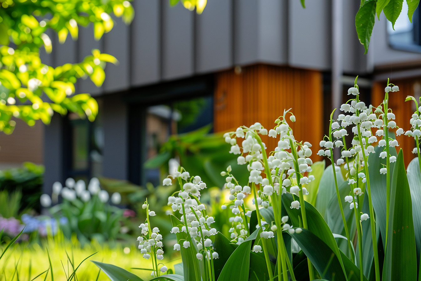 Image gratuite Célébrant fête Travail brin muguet décore maison moderne 4
