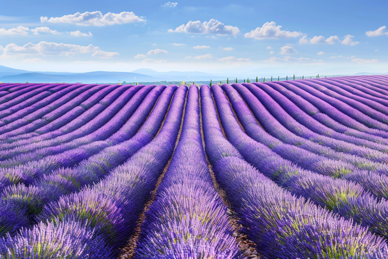 Image gratuite Champ de lavande en Provence 2
