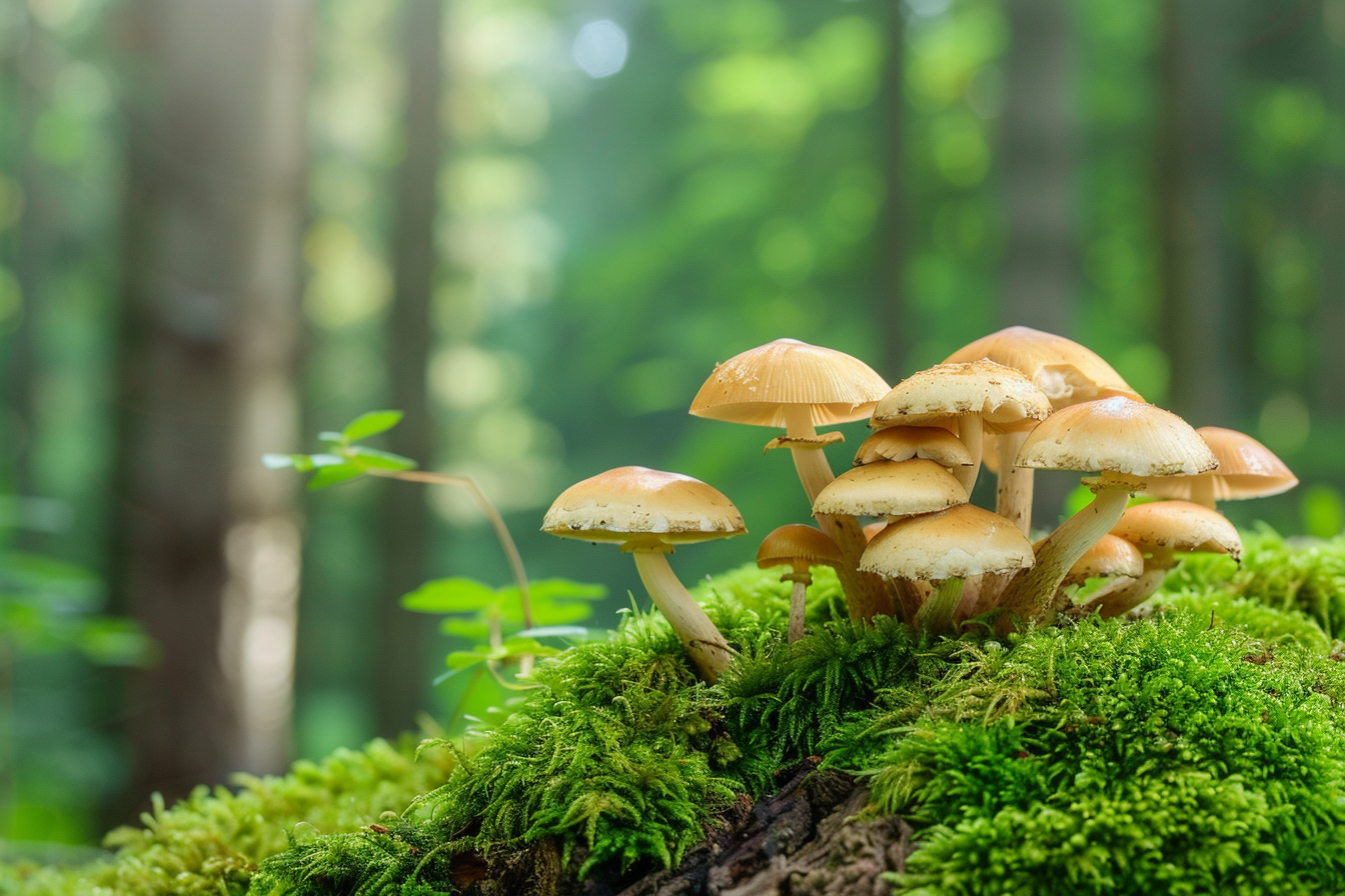 Image gratuite Champignons dans une forêt 2