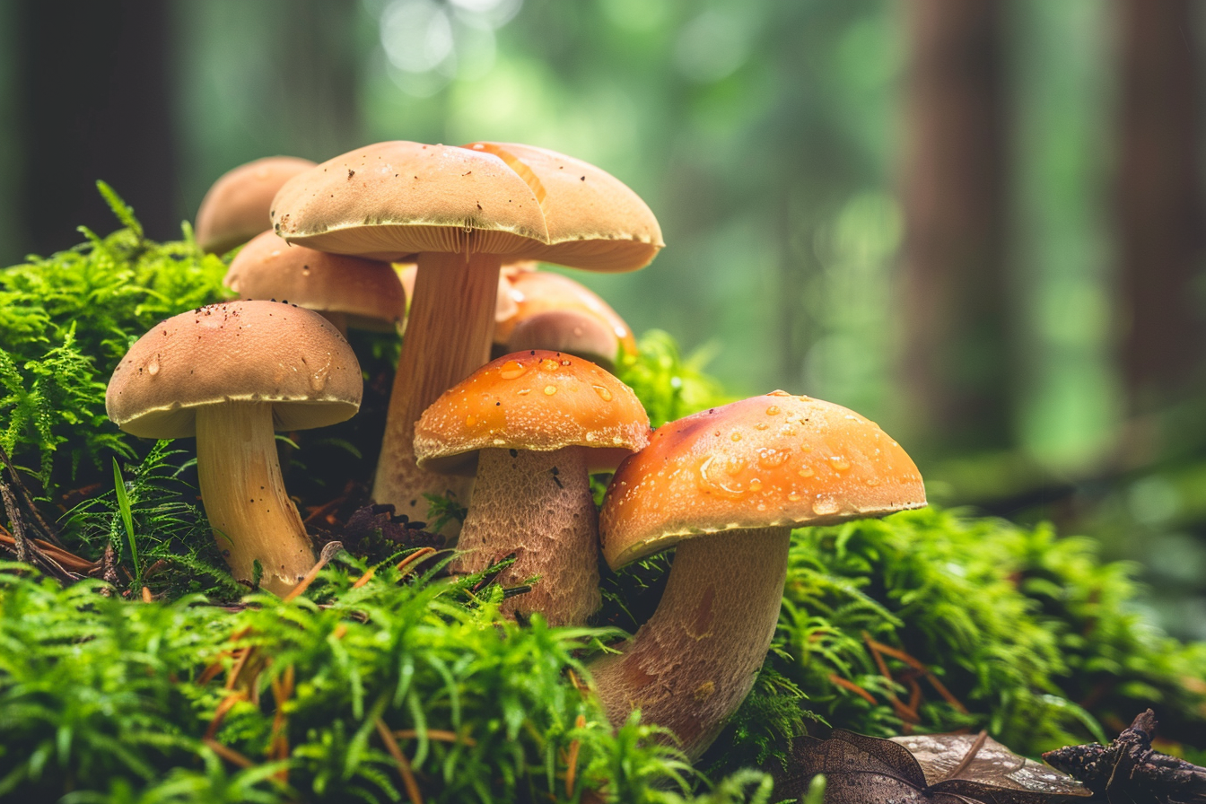Image gratuite Champignons dans une forêt 3