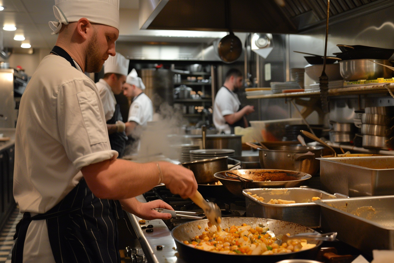 Image gratuite Chef cuisinant cuisine animée 2