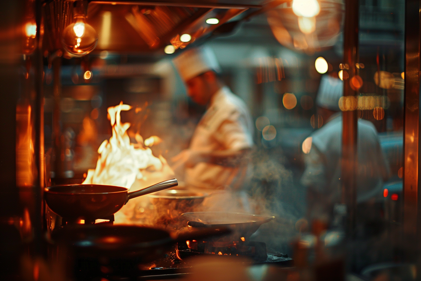 Image gratuite Chef cuisinant en cuisine 2