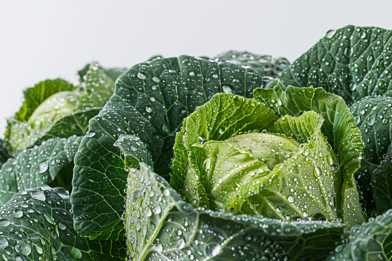 Image gratuite Chou avec gouttelettes d&rsquo;eau 4