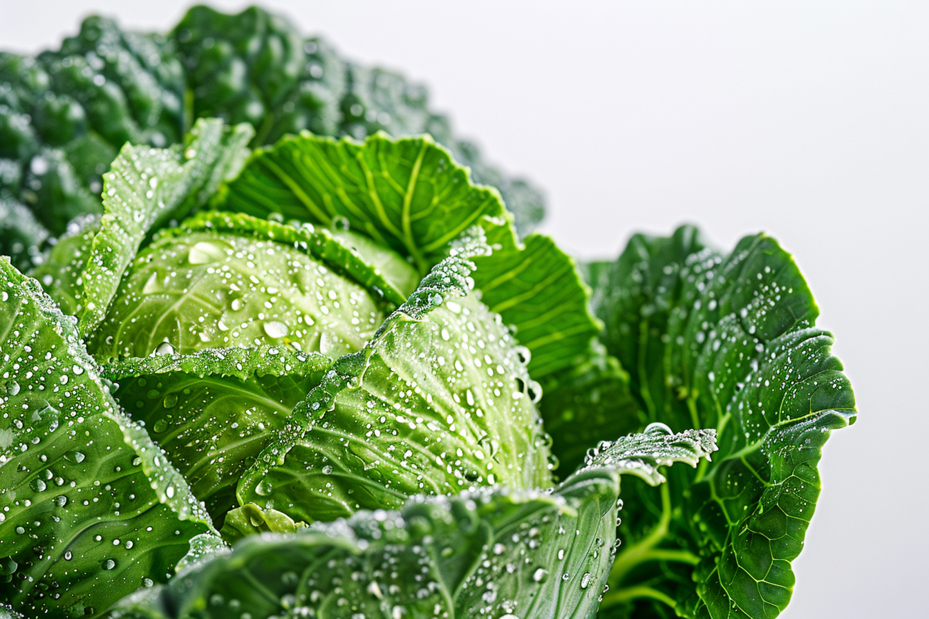 Image gratuite Chou avec gouttelettes d&rsquo;eau 6