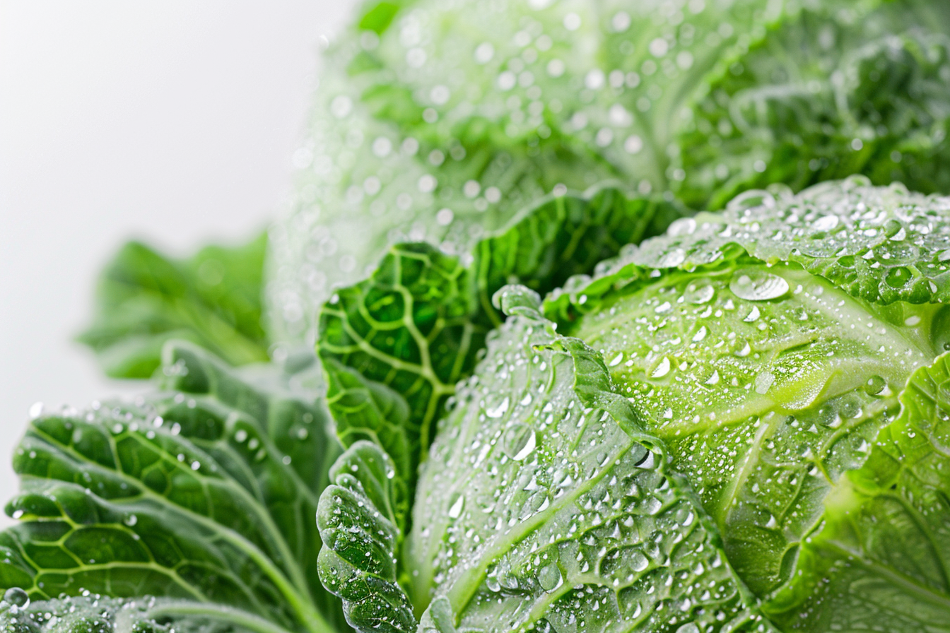 Image gratuite Chou avec gouttelettes d&rsquo;eau 7