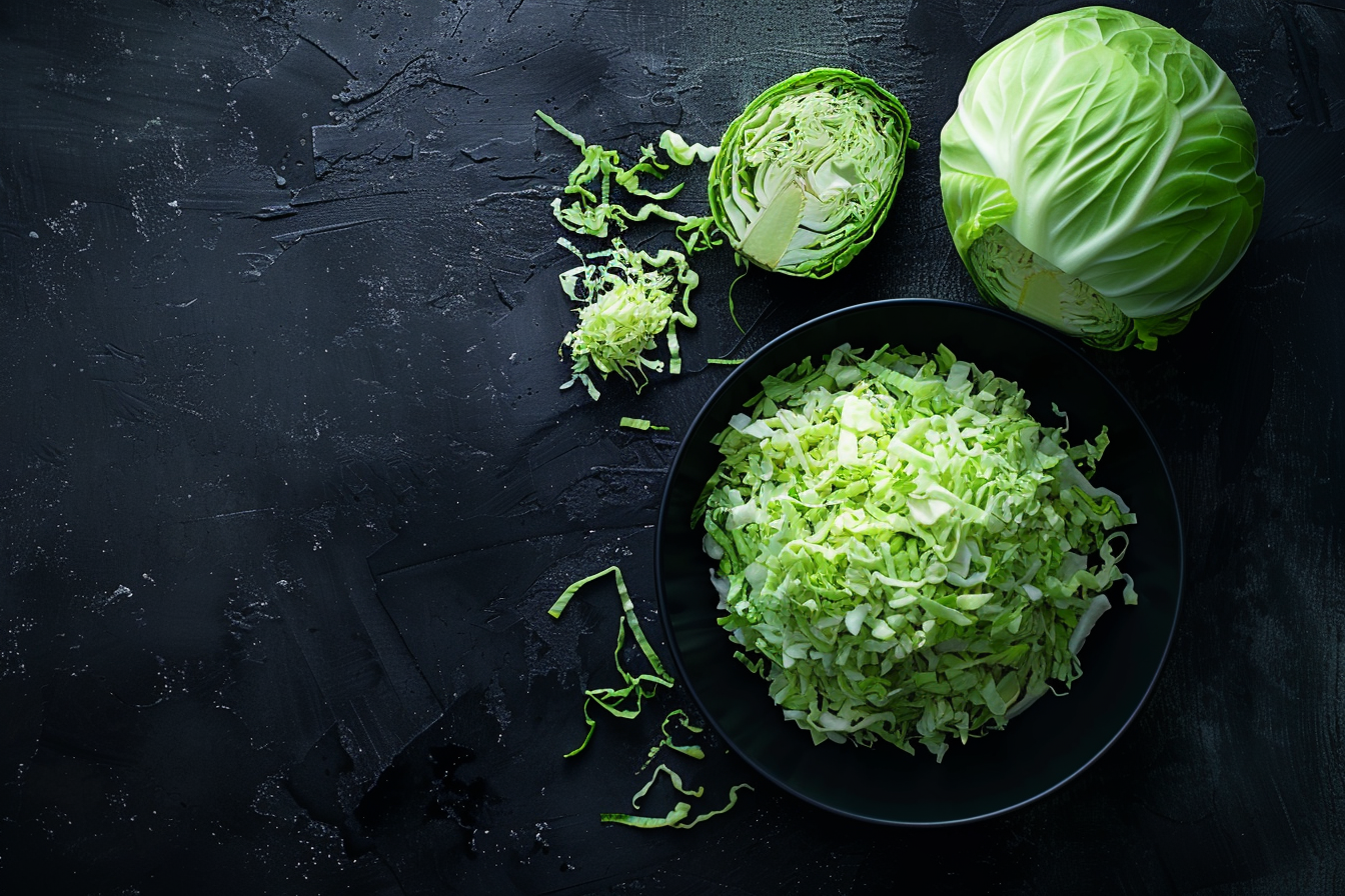 Image gratuite Chou dans bol noir 1