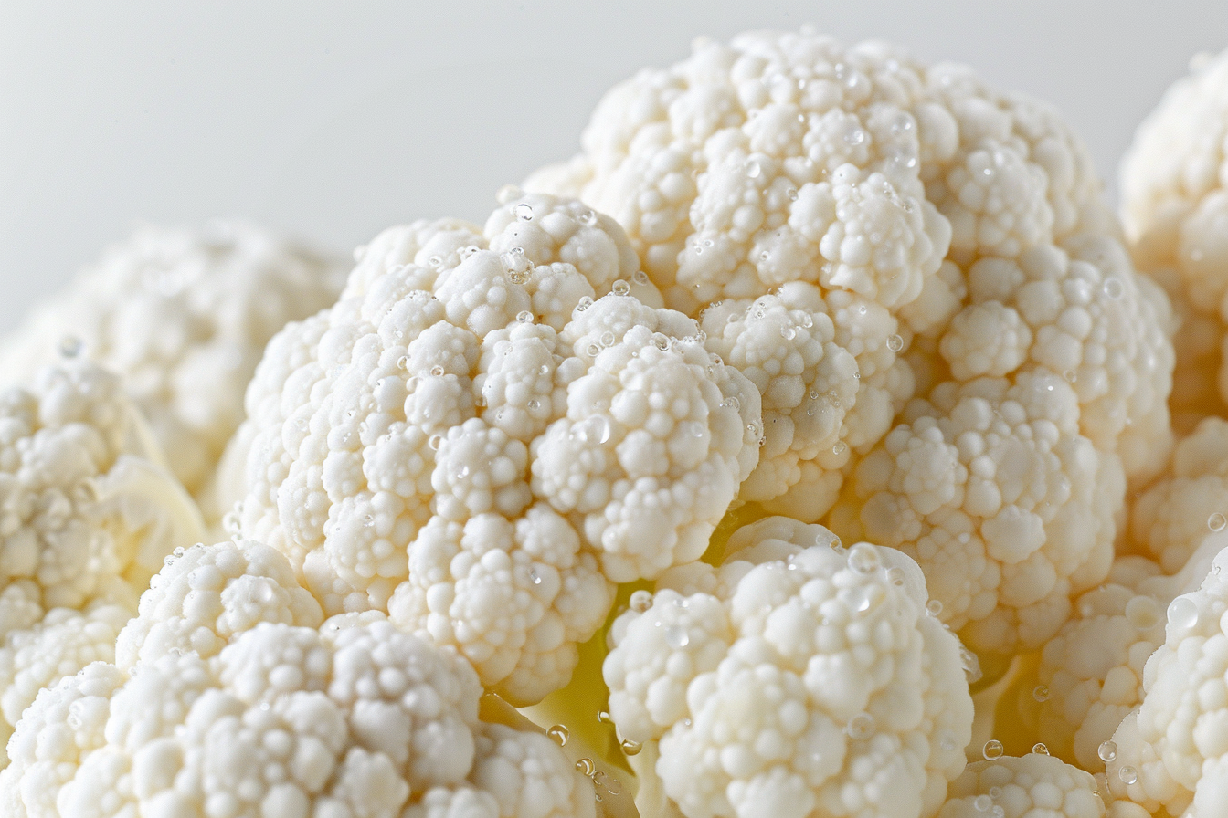 Image gratuite Chou-fleur avec gouttelettes d&rsquo;eau 5