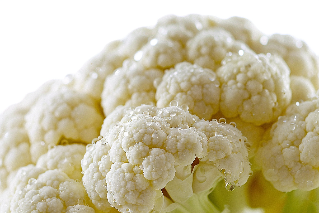 Image gratuite Chou-fleur avec gouttelettes d&rsquo;eau 6